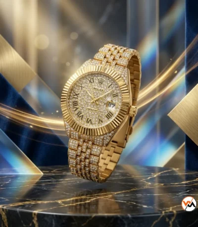 Ultimate Gold Diamond Rolex Watch for Men – Gold Diamond Rolex – photo 1
