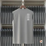 Ultimate Grey Men Tank Top With Mood Of The Day Print – Grey Men Tank Top – photo 2