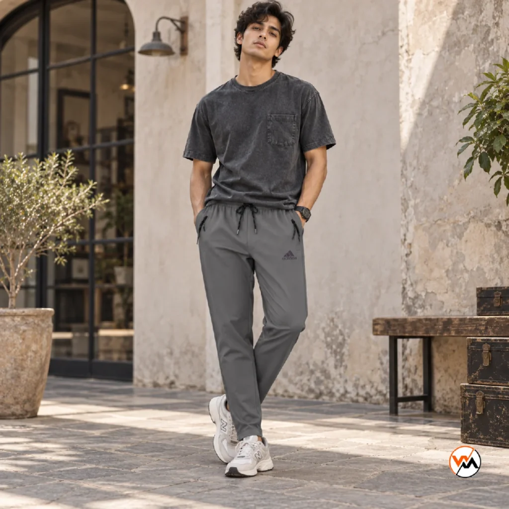 Ultimate Grey Track Pants for Men – grey track pants – photo 1