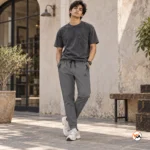 Ultimate Grey Track Pants for Men – grey track pants – photo 1