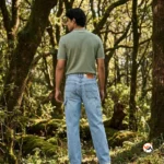 Ultimate light blue jeans for men with carpenter style pockets – light blue jeans – photo 4
