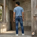 Ultimate Men Blue Denim Jeans – Men Blue Denim Jeans – photo 3