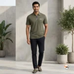 Ultimate Men Green Polo T-Shirt – Men Green Polo T-Shirt – photo 3