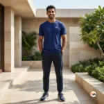 Ultimate Mens Active T-Shirt in Navy Blue – Mens Active T-Shirt – photo 4