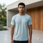 Ultimate mens t-shirt in stylish blue for modern wear – mens t-shirt – photo 1