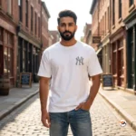 Ultimate Mens White T-Shirt with Logo – mens white t-shirt – photo 1