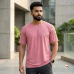 Ultimate Pink Nike T-Shirt For Men – Pink Nike T-Shirt – photo 1