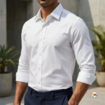 Ultimate White Mens Formal Shirt For Men – mens formal shirt – photo 1