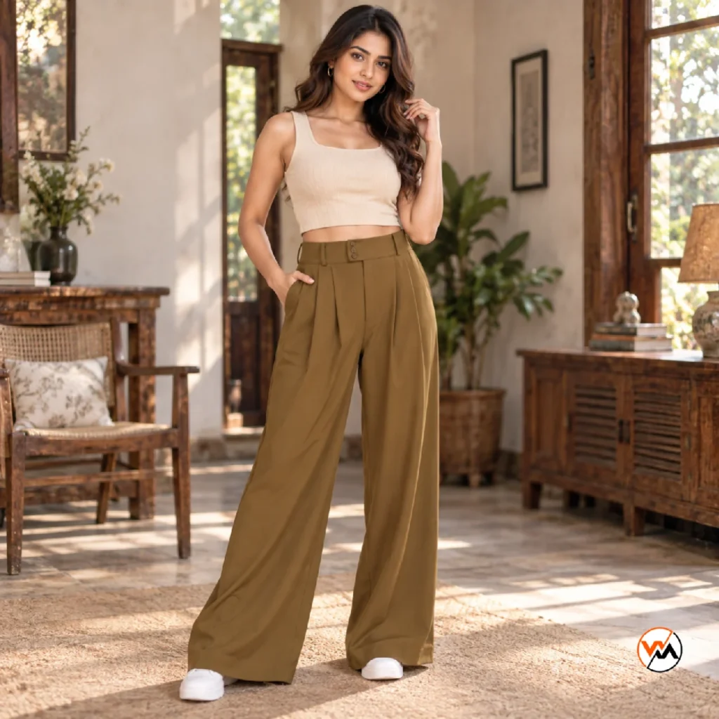 Ultimate Women Trousers with Plain Design – women trousers – photo 1