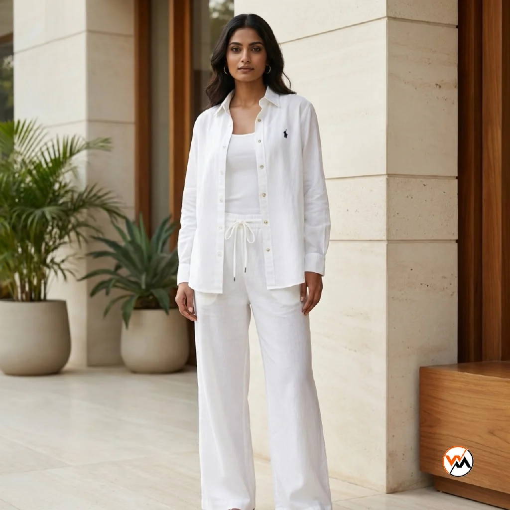 Ultimate Women White Co ord Set Luxury Outfit – white co ord set Ultimate Women White Co-ord Set Luxury Outfit – white co-ord set – photo 1