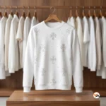 White Printed T-Shirt for Men - Exclusive Designer Style – White Printed T-Shirt – photo 1