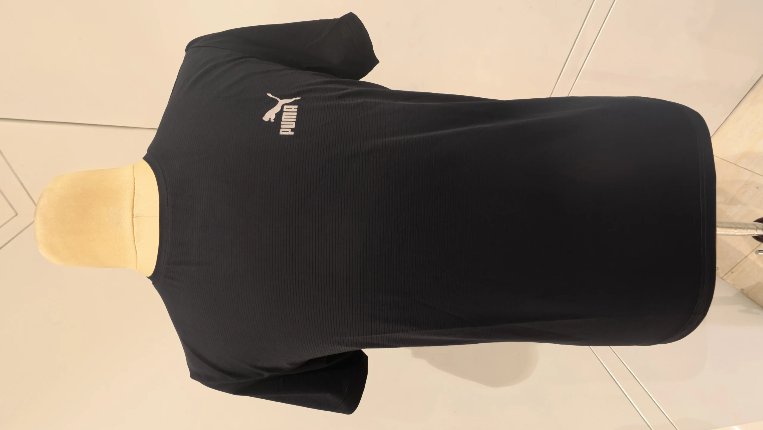 Black T Shirt Essential Mens Activewear Top – Black T Shirt Black T-Shirt Essential Mens Activewear Top – Black T-Shirt – photo 1
