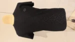 Black T-Shirt Featuring An Exclusive Geometric Pattern For Men – black t-shirt – photo 1