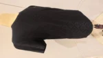 Black T-Shirt Featuring An Exclusive Geometric Pattern For Men – black t-shirt – photo 2