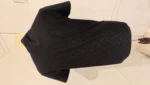 Black T-Shirt Featuring An Exclusive Geometric Pattern For Men – black t-shirt – photo 3
