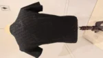 Black T-Shirt Featuring Signature Print And Round Neck – Black T-Shirt – photo 3