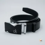 Calvin Klein mens leather belt with metal buckle – mens leather belt – photo 1