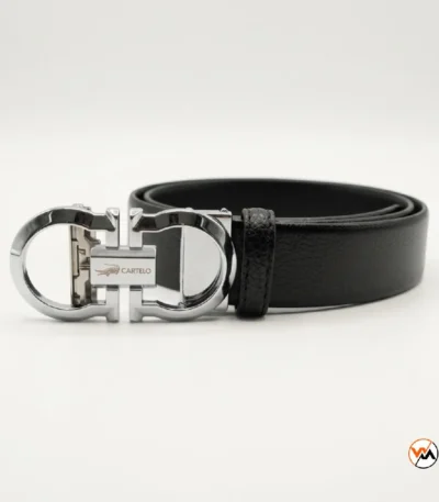 Cartelo Essential Mens Belt with Silver Buckle – Mens Belt – photo 1