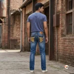 Exclusive Mens Slim Fit Jeans with Embroidered Pockets – Mens Slim Fit Jeans – photo 2