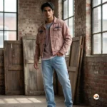 Light blue jeans for men with iconic casual styling – light blue jeans – photo 1