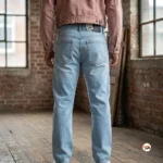 Light blue jeans for men with iconic casual styling – light blue jeans – photo 3