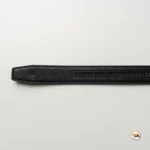 Luxury Mens Black Crocodile Belt with Gold Buckle – Mens Black Crocodile Belt – photo 4