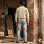 Men Light Blue Jeans Iconic Men Regular Fit Denim – light blue jeans – photo 3