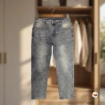 Men's Classic Blue Denim Jeans - Ultimate Slim Fit – blue denim jeans – photo 2