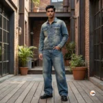Mens Denim Jeans Iconic Blue Wash – Mens Denim Jeans – photo 1