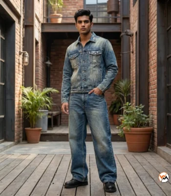 Mens Denim Jeans Iconic Blue Wash – Mens Denim Jeans – photo 1