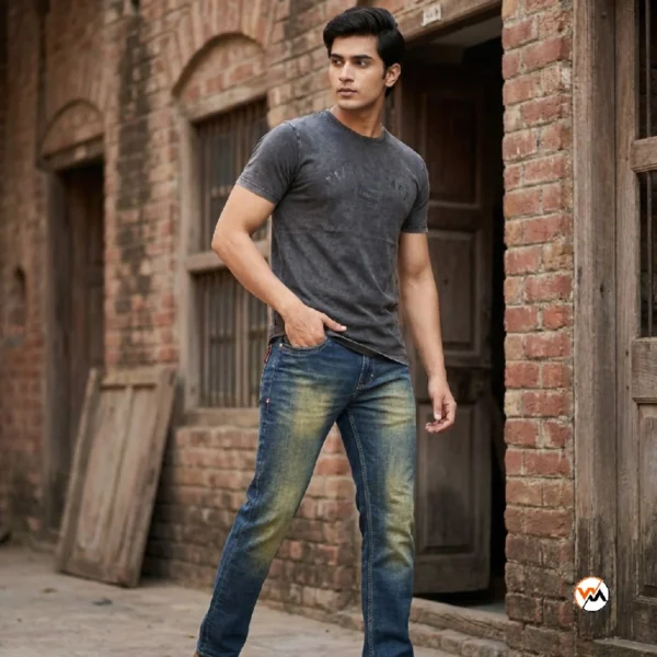 Mens denim jeans ultimate style blue trousers – mens denim jeans – photo 1