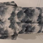 Mens Printed Shirt Signature Mountain Motif Casual Top – printed shirt – photo 1