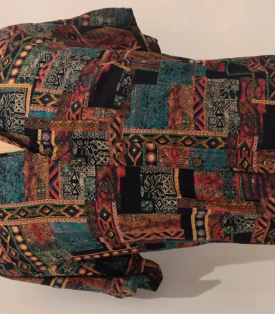 Timeless Multicolored Printed Shirt for Women – multicolored printed shirt – photo 1