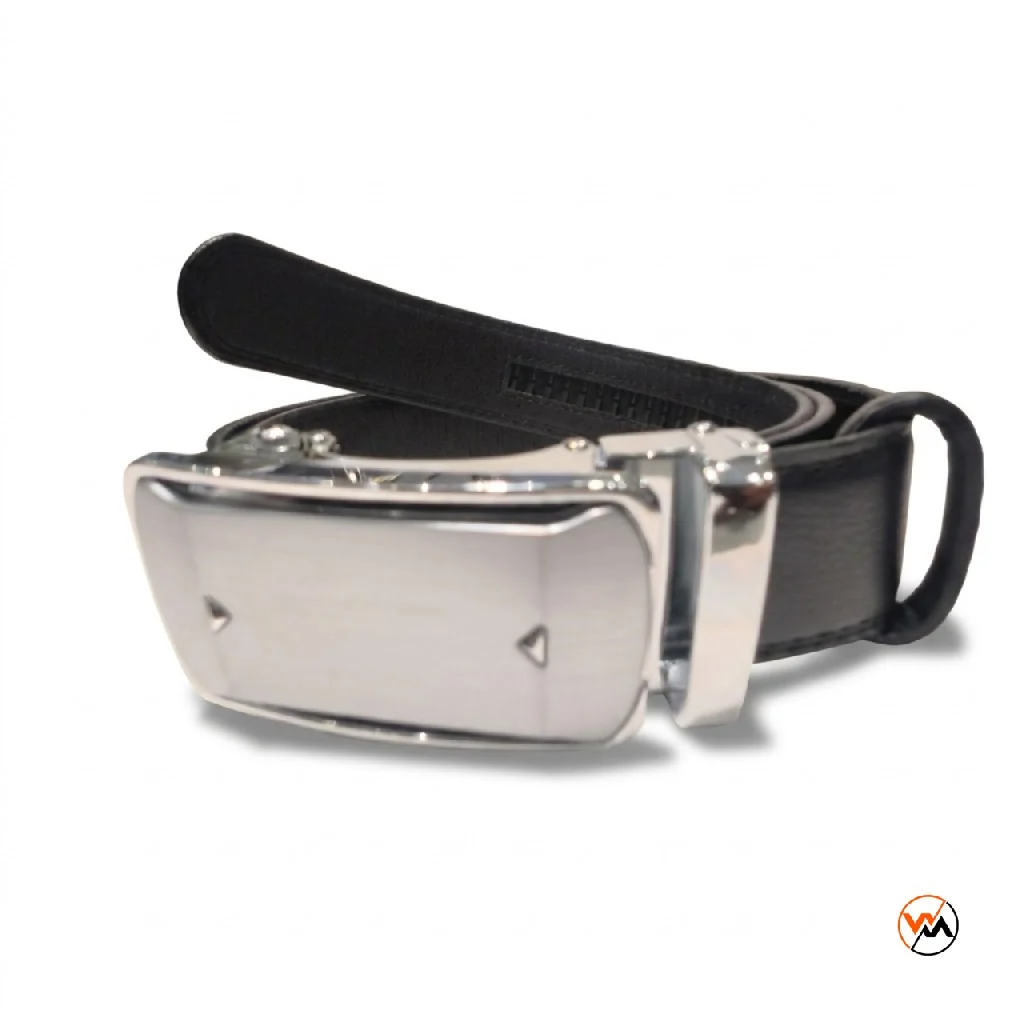 Ultimate black leather mens belt with metal buckle – black leather mens belt Ultimate black leather mens belt with metal buckle – black leather mens belt – photo 1