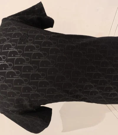 Ultimate Black T-Shirt for Men with Monogram Print – black t-shirt – photo 1