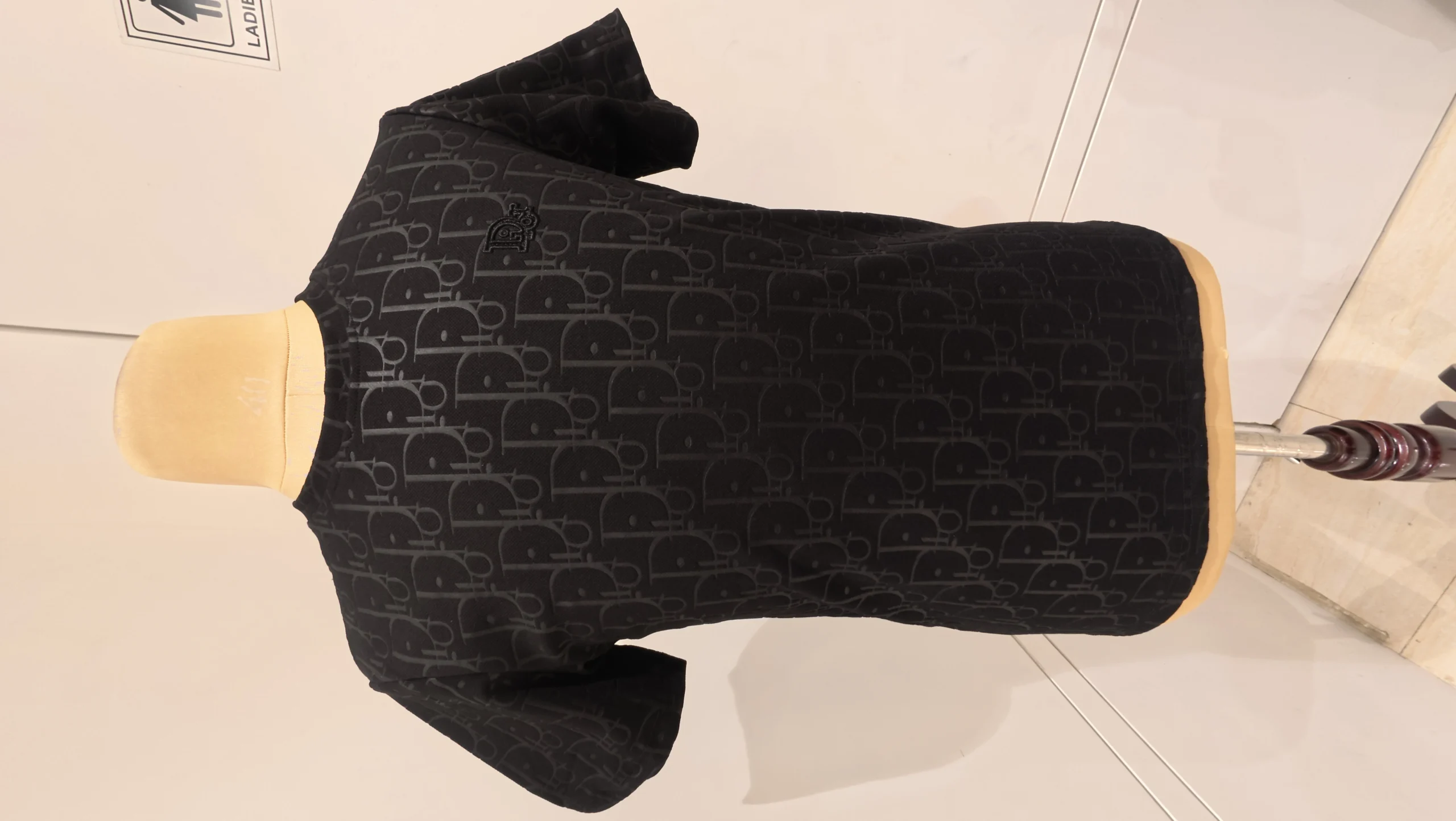 Ultimate Black T Shirt for Men with Monogram Print – black t shirt Ultimate Black T-Shirt for Men with Monogram Print – black t-shirt – photo 1
