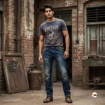 Ultimate Denim Jeans for Men in Classic Blue – denim jeans for men – photo 1