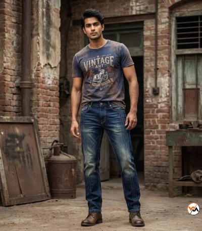 Ultimate Denim Jeans for Men in Classic Blue – denim jeans for men – photo 1