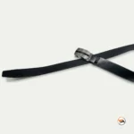 Ultimate Mens Black Belt with Metallic Rhinestone Buckle – mens black belt – photo 5