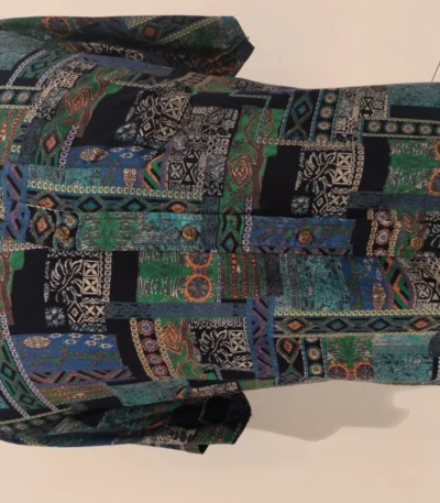 Ultimate vintage printed shirt featuring a patterned multi-color style for men – vintage printed shirt – photo 1