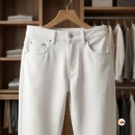 Ultimate white denim jeans for men featuring a classic fit and clean styling – white denim jeans – photo 2